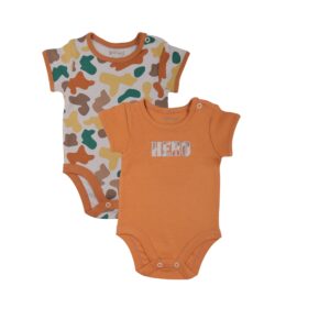 Short Sleeve Bodysuit Pack Of 2