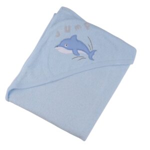 Dolphin Hooded Baby Towel