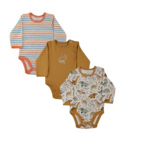 Long Sleeve Bodysuit Pack Of 3