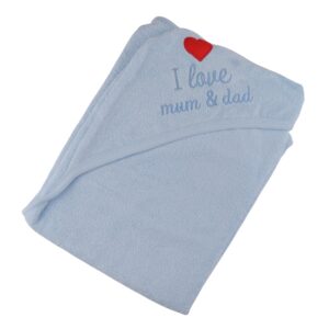 Love Hooded Baby Towel