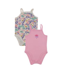 Flower Cami Bodysuit Pack Of 2